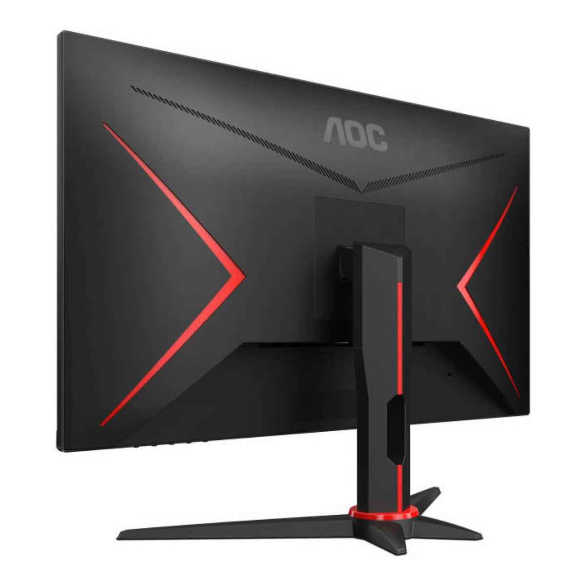 AOC 27G2SE 27" AdaptiveSync Gaming Monitor, 165Hz 1920 1080VA Display, 1ms Response Time, 16.7M Color, 178° (H) / 178° (V) Viewing Angle, VGA 1, HDMI 1.4 2, DP 1.2 1, Black- Red
