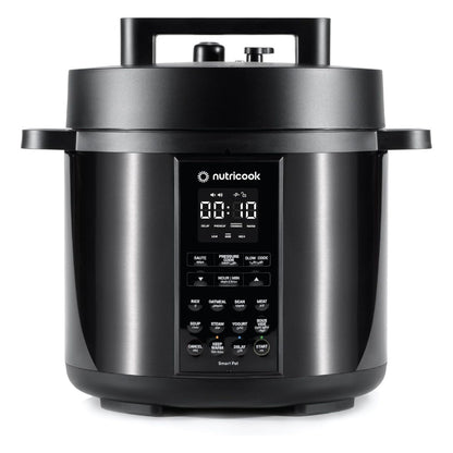Nutricook Smart Pot 2, 8 Liters, 9 In 1 Electric Pressure Cooker, Slow Cooker, Rice Cooker, Steamer, Sauté Pot, Yogurt Maker & More