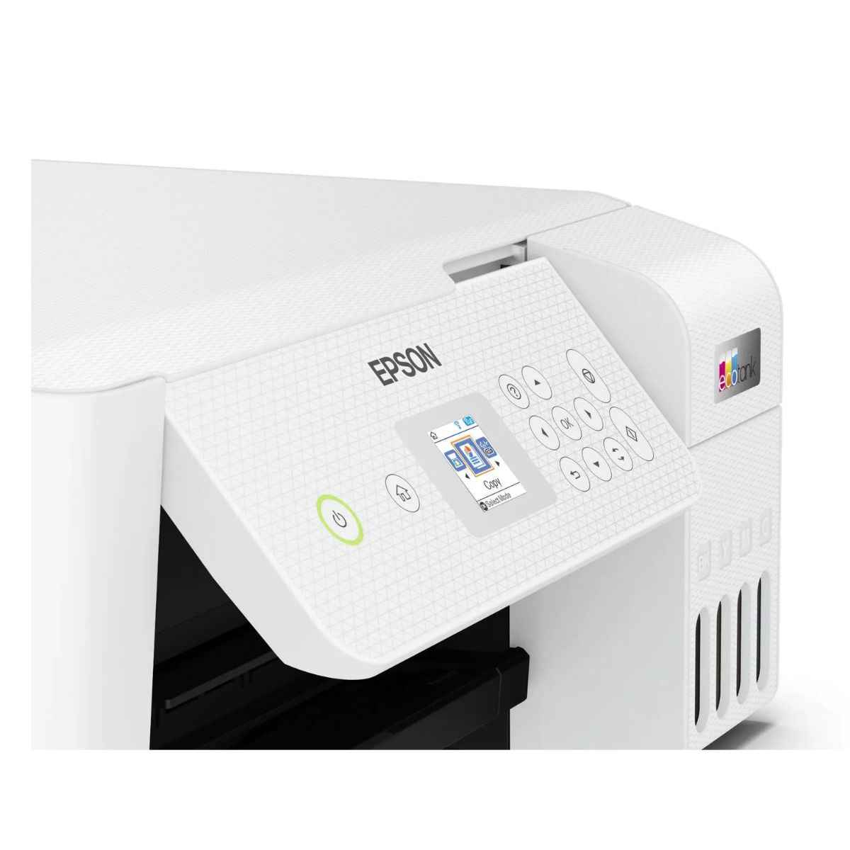Epson EcoTank L3266, Home Ink Tank Printer, A4, Color, 3-in-1 With WiFi And Smart Panel App Connectivity, Ultra-low-cost Printing, Modern Flexibility | C11CJ66416