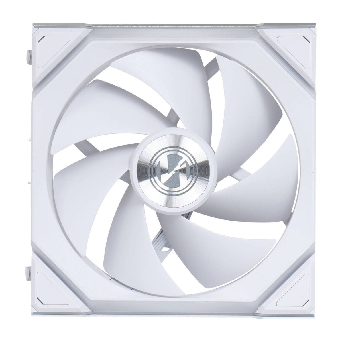 Lian-Li UNI FAN SL Wireless 120mm Case Fan – 2000 RPM, 64.05 CFM Airflow, Fluid Dynamic Bearing, Single Pack | Black / White