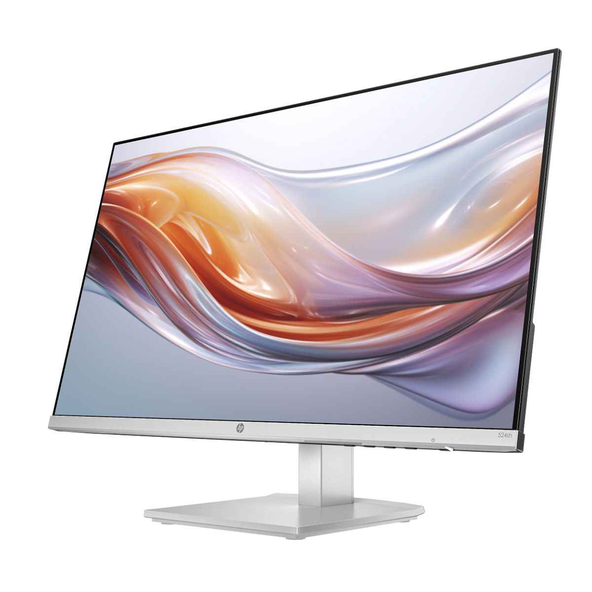 HP Series 5 524SH Monitor, 23.8" FHD IPS Display, 100Hz Refresh Rate, 5ms (GtG W/ Overdrive) Response Time, Tilt & Height Adjustable, 16 9 Aspect Ratio, Black/Silver | 94C19AA
