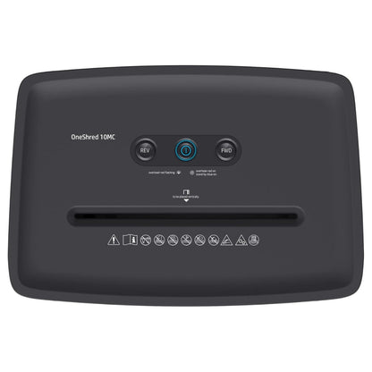 HP OneShred 10MC 2804 – Micro-Cut Paper Shredder (10-Sheet / P-5 Security)