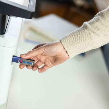 Brother MFC-L3760CDW Color Laser Printer, Print, Scan, Copy, Fax, Up to 26/27 ppm Print Speed, Up to 600 x 600 dpi Resolution, 3.5" Color Touch LCD Display, White