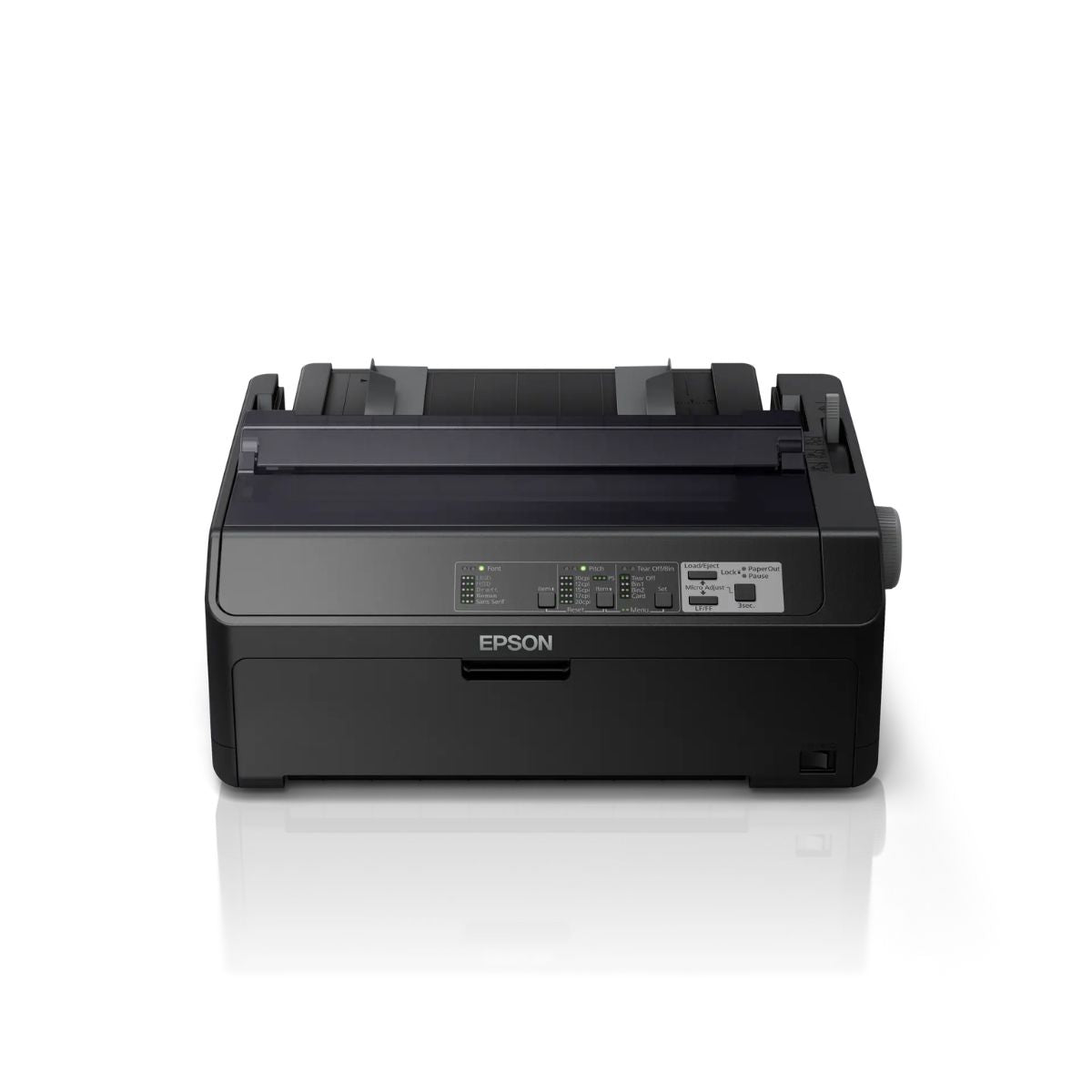 Epson FX-890II 9-Pin Dot Matrix Impact Printer, High-Speed Monochrome Printing, USB &amp; Parallel Connectivity, Heavy-Duty Continuous Forms Printer | C11CF37402