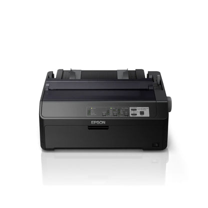 Epson FX-890II 9-Pin Dot Matrix Impact Printer, High-Speed Monochrome Printing, USB &amp; Parallel Connectivity, Heavy-Duty Continuous Forms Printer | C11CF37402