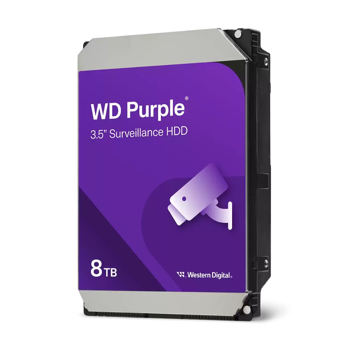 WD Purple Surveillance Hard Drive – 1TB to 8TB, Optimized for 24/7 CCTV Systems