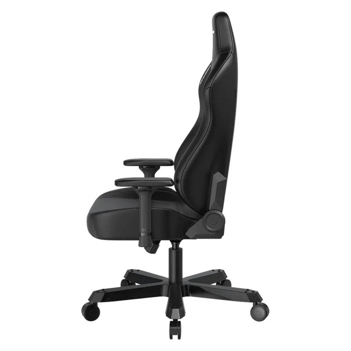 DXRacer Tank Series Gaming Chair, 4D Adjustable Armrests, Magnetic Headrest & Lumbar Support, PU-Coated Silent Casters, 90°~135° Back Recliner, Class 4 Hydraulics, XXL Size, Black | GC/XXLTM23LTA/N