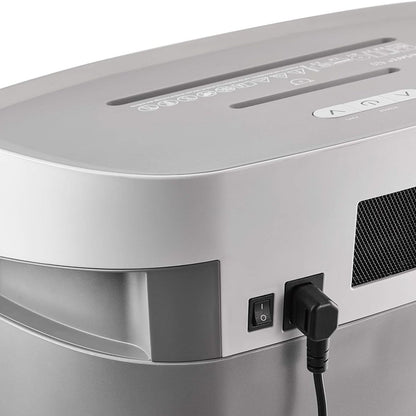Dahle PaperSAFE 420 Paper Shredder | 15-Sheet Cross-Cut | Oil-Free | Jam Protection | Home & Office | Grey | DHL 23420-16633