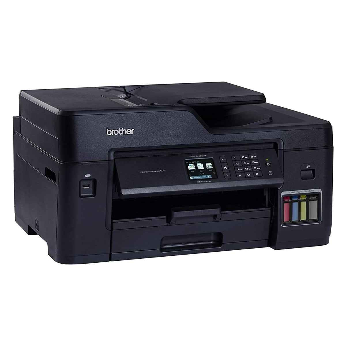 Brother MFC-T4500DW Color Inkjet Multi-function Printer A3 Color All-in-One (Print • Scan • Copy • Fax), Duplex & WiFi