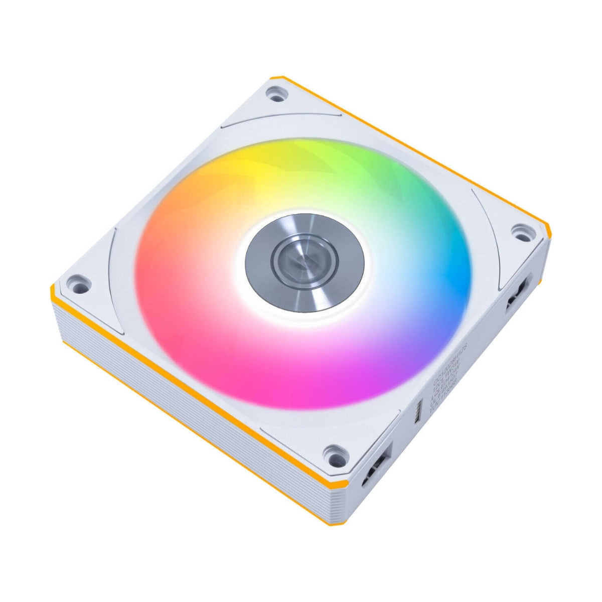 Lian-Li UNI FAN CL Wireless Computer Fan – 120mm, 2150 RPM, 77.34 CFM Airflow, FDB Bearing, Single Pack | Black / White