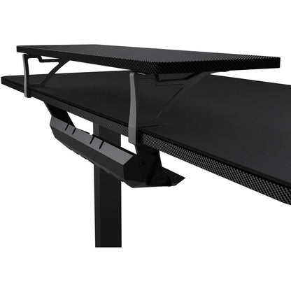 Cougar E-STAR 120 Gaming Desk – Electric Height Adjustable, Full Desk Mouse Pad, Monitor Stand, Cable Management (Black)