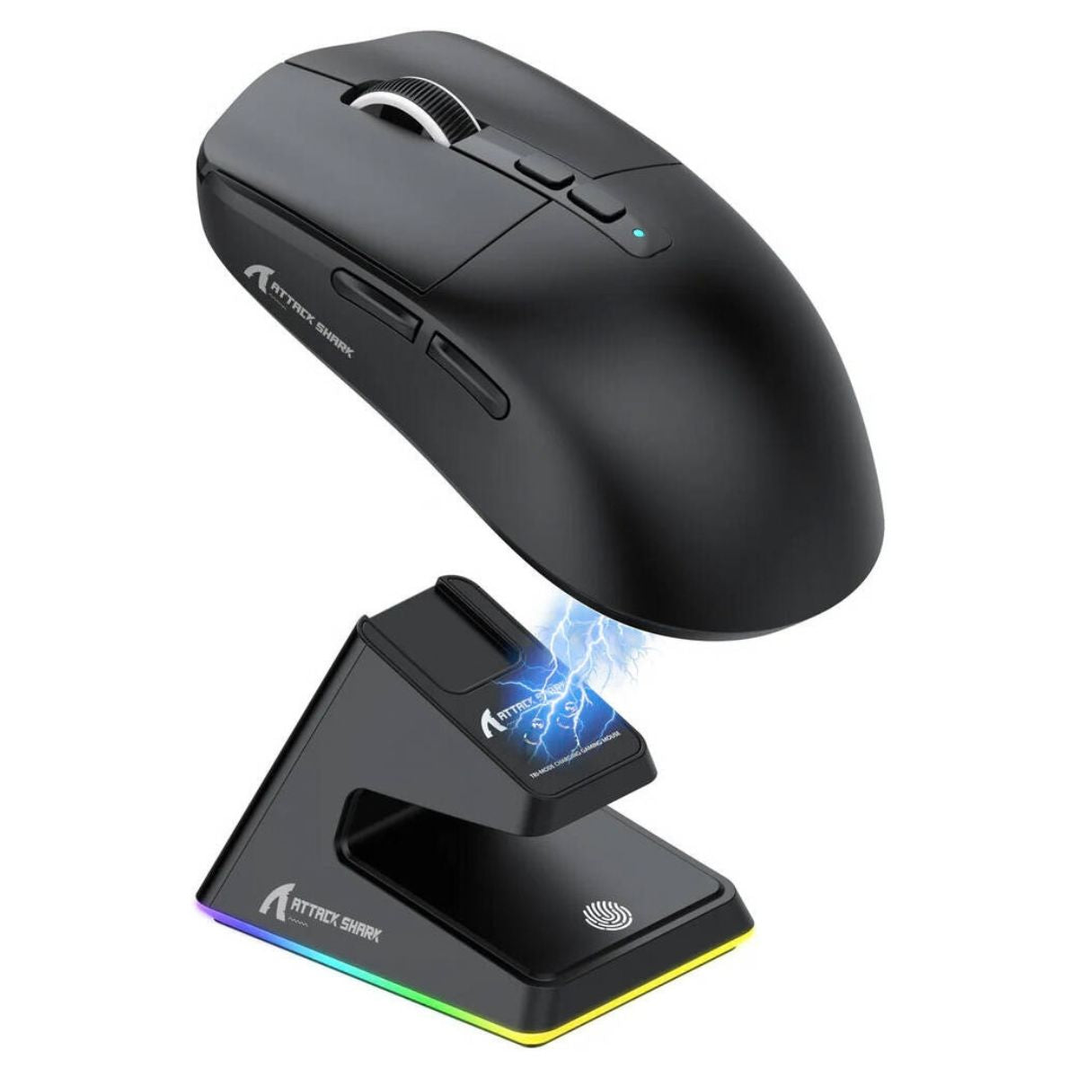 ATTACK SHARK X6 Wireless Gaming Mouse | PAW3395 | 26,000 DPI | 650 IPS | Tri-Mode | Charging Dock