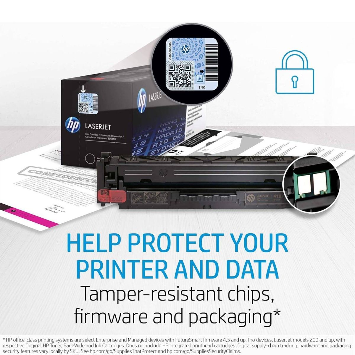HP 410A Original LaserJet Toner Cartridges | Black, Cyan, Magenta & Yellow | Genuine HP Color Laser Toner for Professional Business Printing