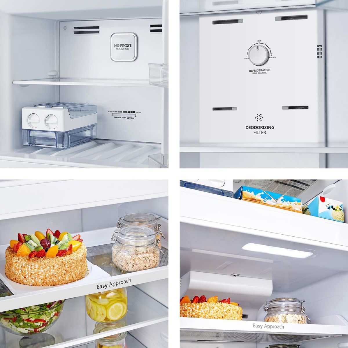 Hisense 599 L Double Door Top Mount Refrigerator – Silver, Model RT599N4AS