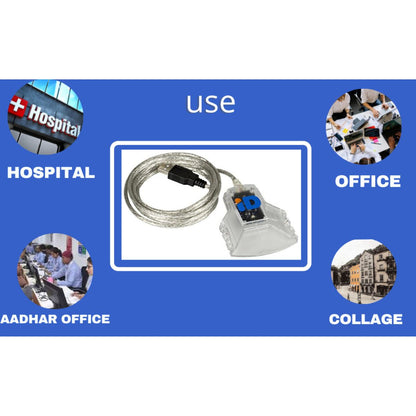 Gemalto CT30 USB Smart Card Reader, USB CCID Connector, 2Kbps/826Kbps Read & Write Speed, 4.8MHz Clock Frequency, Min 100000 Card Insertion Cycles, Emirates ID Reader | A1261962A