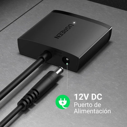 UGREEN USB 3.0 to SATA Hard Drive Adapter, 5Gbps Data Transfer Rate, Supports SSD/HDD up to 12TB, Wide Compatibility, Black | 60561
