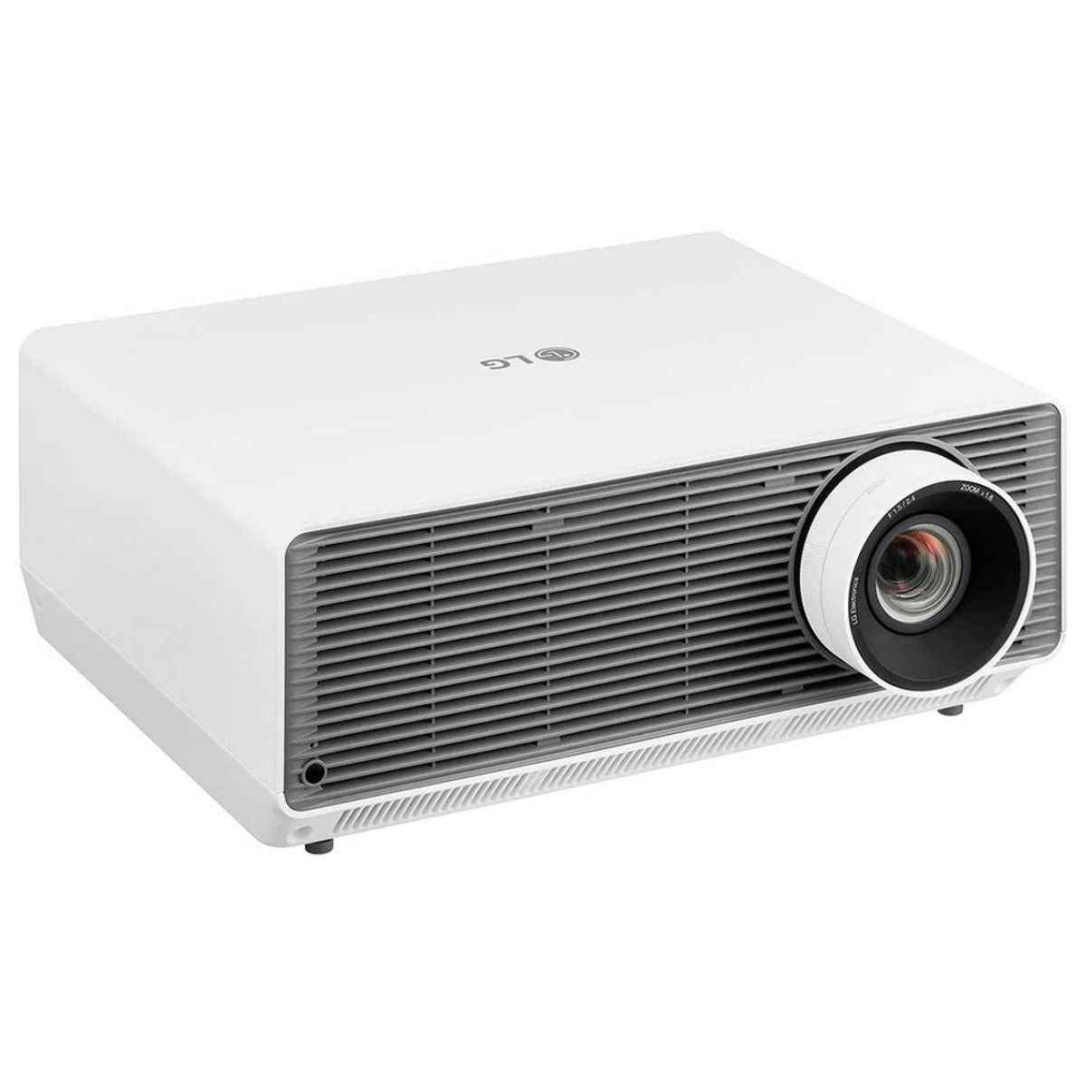 LG ProBeam BU60RG 4K UHD Laser Projector, 6000 ANSI Lumens, 3840x2160 Resolution, 12 Point Warping, Wireless/BT Connection, 1.6x Zoom, HDR10 Compatible, 2xHDMI/USB, White | LGBU60RG.AMA