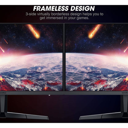 KOORUI 24E3 24-Inch FHD IPS Gaming Monitor – 165Hz Refresh Rate, 1ms Response Time, FreeSync / G-Sync Compatible, Ultra Slim Bezel, HDMI &amp; DisplayPort | 24E3