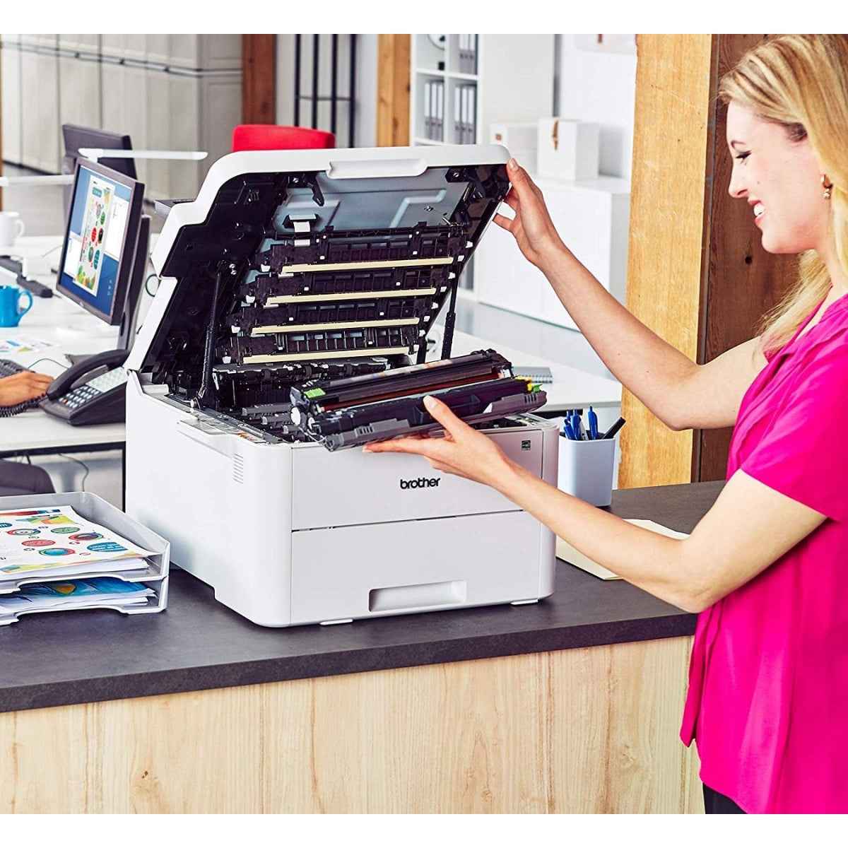 Brother HL-L3270CDW Compact Digital Color Printer with Wireless and Duplex Printing A4 | 84E75D00141