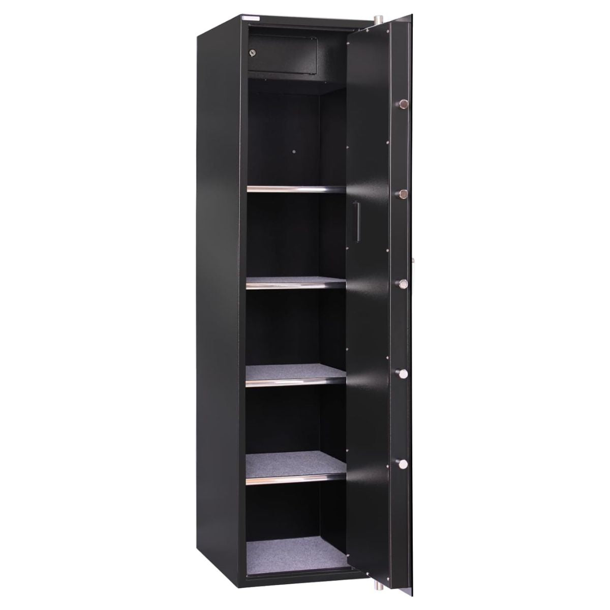 Rubik X-Large Safe Box with Digital Keypad and Key Lock (160x40x50cm) Black - RB160EG-B