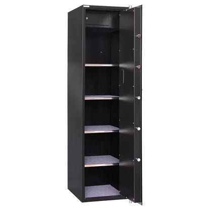 Rubik X-Large Safe Box with Digital Keypad and Key Lock (160x40x50cm) Black - RB160EG-B