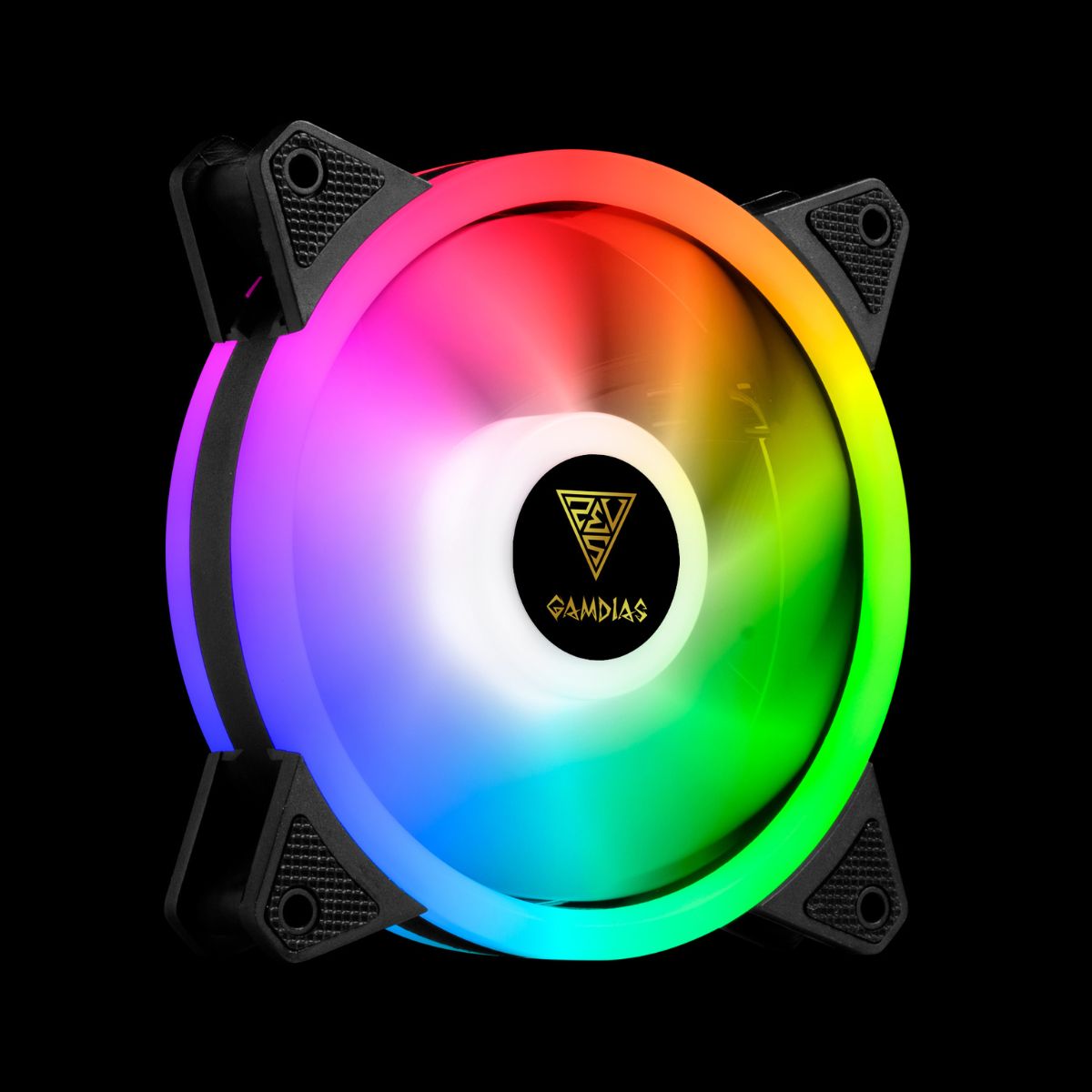 GAMDIAS CHIONE P2-360R RGB AIO Liquid CPU Cooler | 360mm Radiator | Triple ARGB Fans | 250W TDP | Mirror Finish Pump | 16321-00900-00000-G