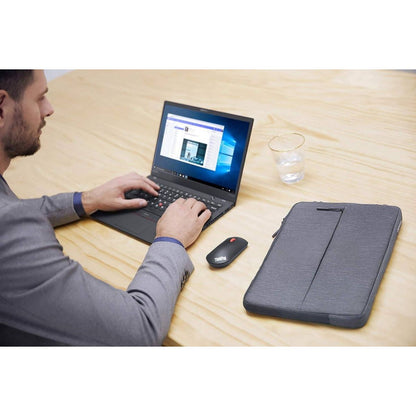 Lenovo Urban Laptop Sleeve for 13" Notebook | Water Resistant | Padded Protection | Accessory Storage | Extendable Handle | Charcoal Grey | GX40Z50940