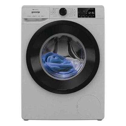 Gorenje WPNEI82A1SWA 8 kg Smart Front Load Washing Machine – 1,200 rpm, Grey Metallic