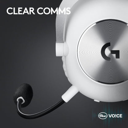 Logitech G PRO X 2 LIGHTSPEED Wireless Gaming Headset – 50mm Graphene Drivers, DTS:X 7.1, Bluetooth/USB/3.5mm