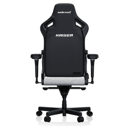 AndaSeat Kaiser 4 Series XL – Premium Gaming Chair (Linen Fabric, Grey)