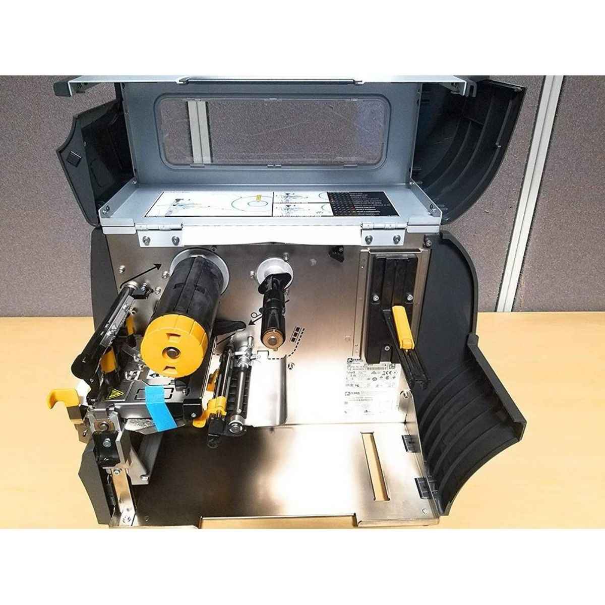 Zebra ZT411 Heavy Duty Barcode Label Printer, 300dpi Print Resolution, 14.0 ips Print Speed, LCD Display, Thermal Transfer, 4.1" Print Width, USB, Ethernet, Bluetooth, Gray