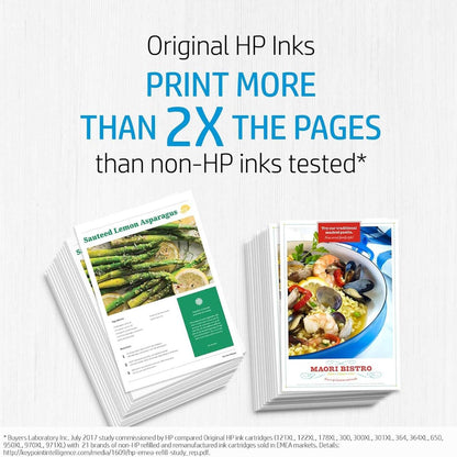 HP GT53 XL Black Ink Cartridge – 135 ML, High-Yield Replacement Cartridge (HP-GT53XL)