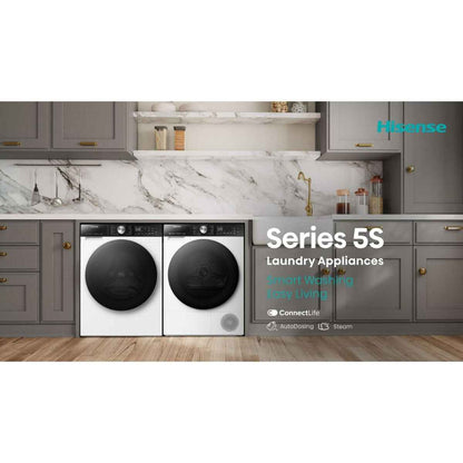 Hisense 5S Series DH5S102BB – 10kg Heat-Pump Tumble Dryer (Black)