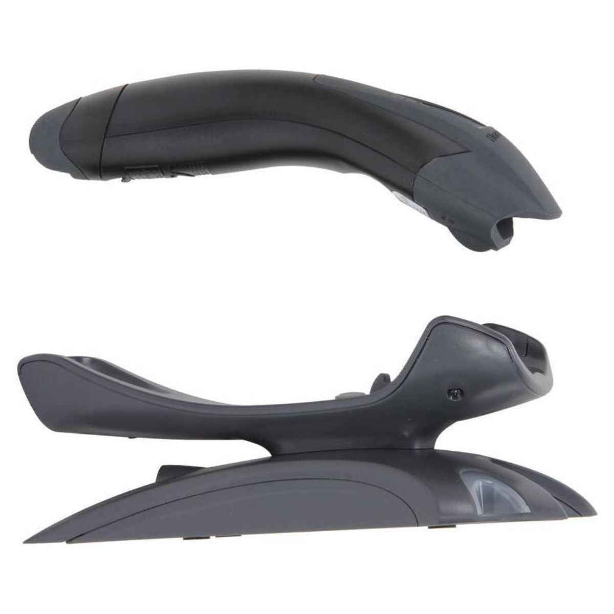 Honeywell 1202G Wireless/Bluetooth General Duty Barcode Scanner USB Kit, Charge & Communication Base, Curved Form Factor, 45000 Number of Scans, Cordless, 1D Decode Capability, Black | 1202G-1D-2USB