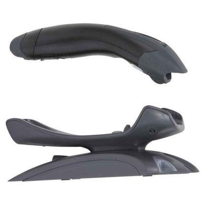 Honeywell 1202G Wireless/Bluetooth General Duty Barcode Scanner USB Kit, Charge & Communication Base, Curved Form Factor, 45000 Number of Scans, Cordless, 1D Decode Capability, Black | 1202G-1D-2USB