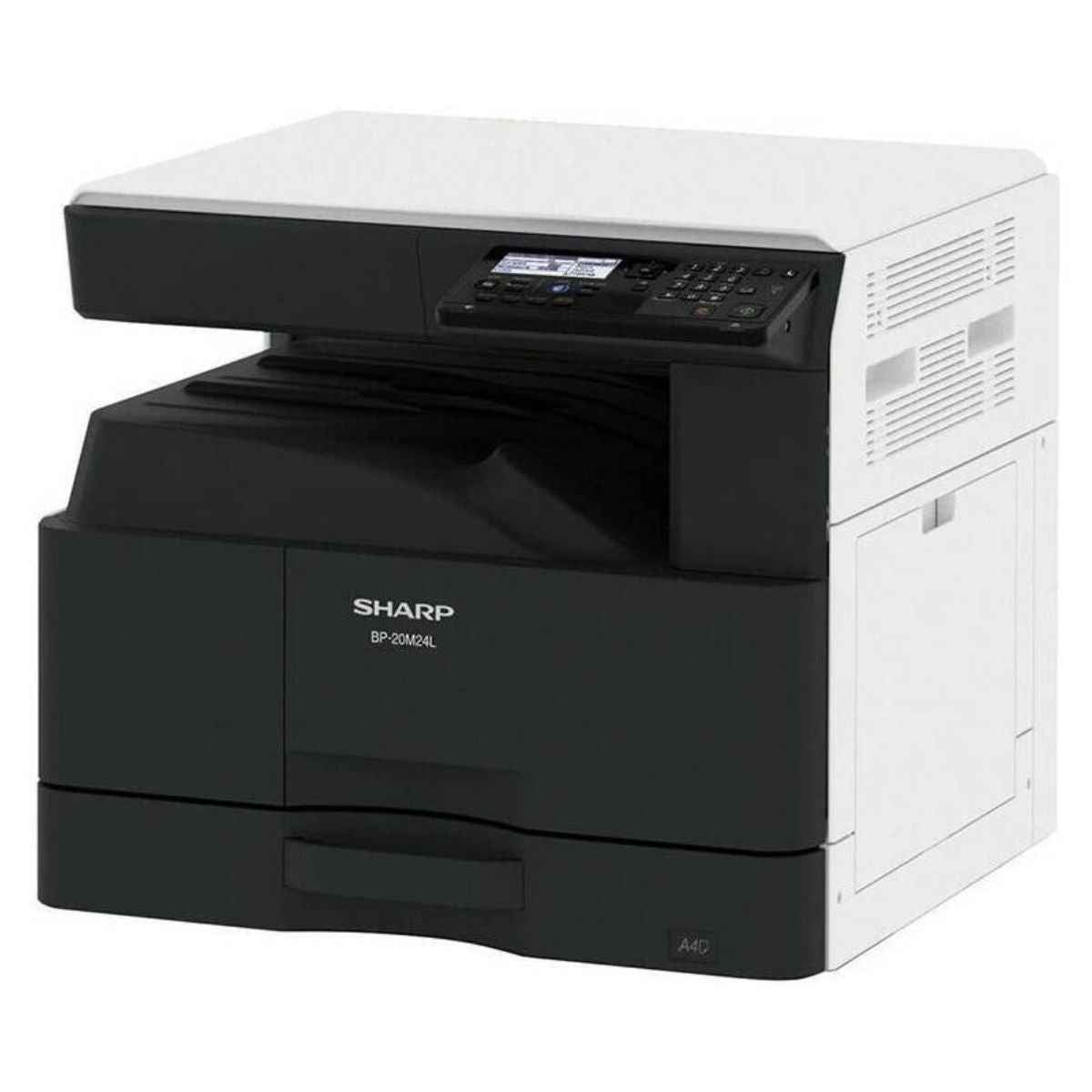 Sharp BP-20M24L A3 Black & White Digital Multifunction Printer – 24 ppm Print/Copy, Network Print, Duplex, 600×600 dpi, 1,850-Sheet Capacity
