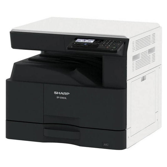 Sharp BP-20M24L A3 Black & White Digital Multifunction Printer – 24 ppm Print/Copy, Network Print, Duplex, 600×600 dpi, 1,850-Sheet Capacity