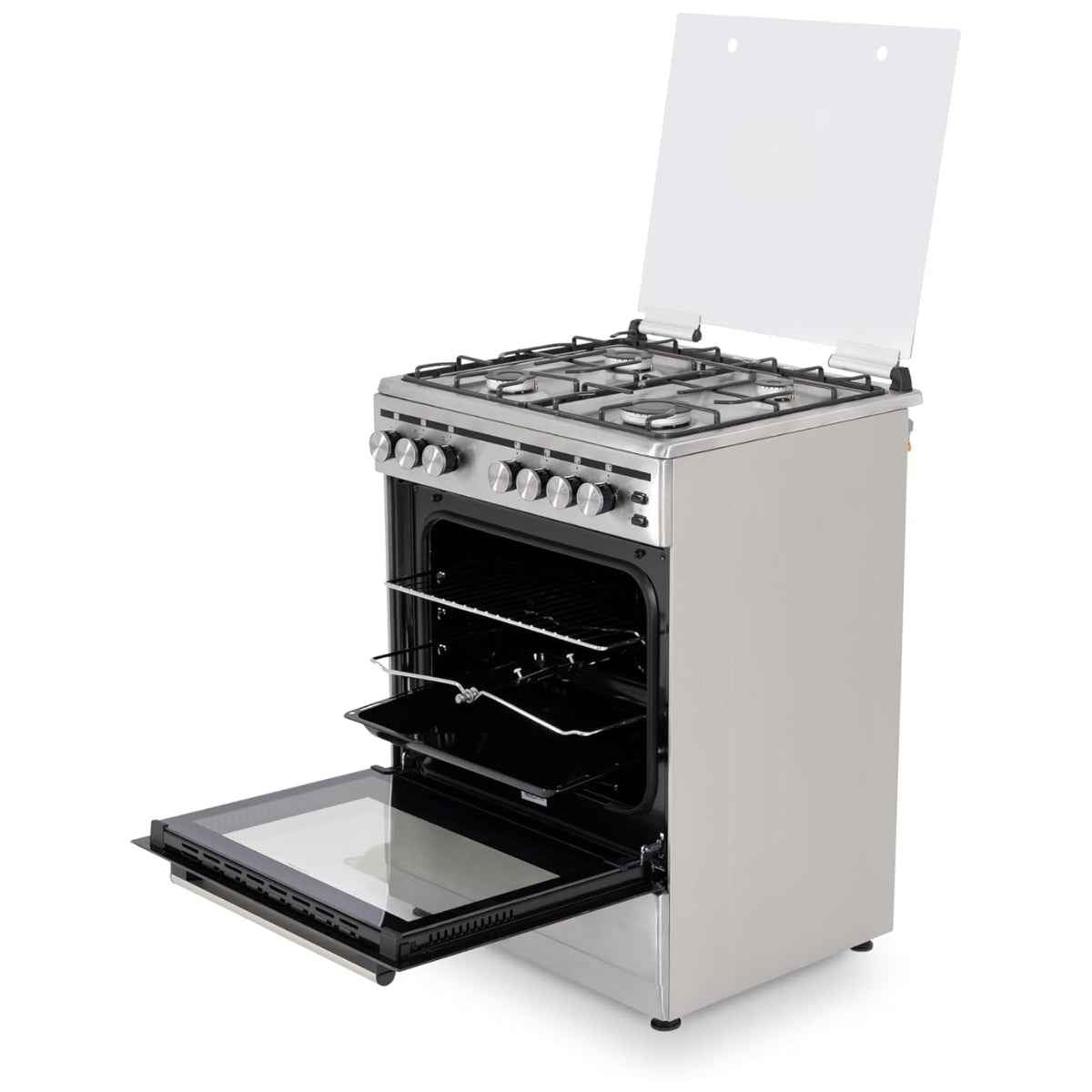 Terim TERGC6064ST 60cm 4-Burner Gas Cooker – Stainless Steel Finish