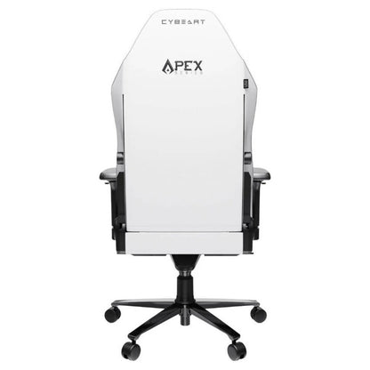 Cybeart Arctic White APEX 2.0 Gaming Chair | Endura Nappa Leatherette | 4D Lumbar & Armrests | 135° Recline | 150kg | GC-PUAPEX-09