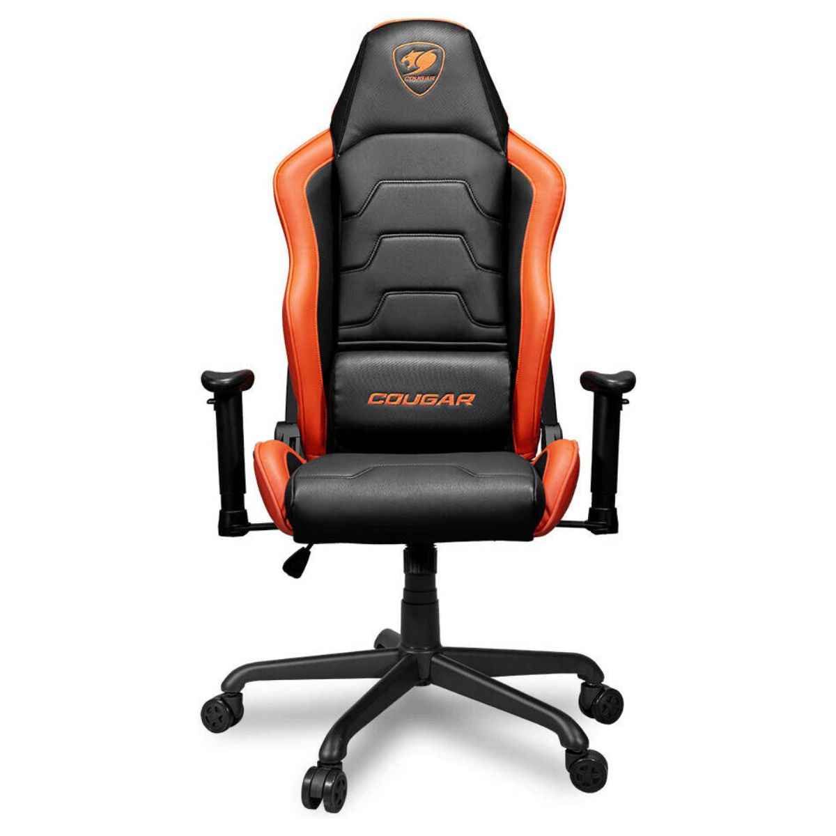 COUGAR Armor Air Gaming Chair | Innovative Dual Design | Breathable PVC Leather | 2-Direction Adjustable Armrests | Class 4 Gas Lift Cylinder | Up to 120kg Weight Capacity