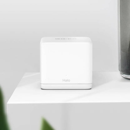 MERCUSYS Halo H30G AC1300 Whole Home Mesh Wi-Fi System | 3-Pack | Up to 1.3 Gbps | Dual Band | 3,500 sq. ft. Coverage | Gigabit Ports | White