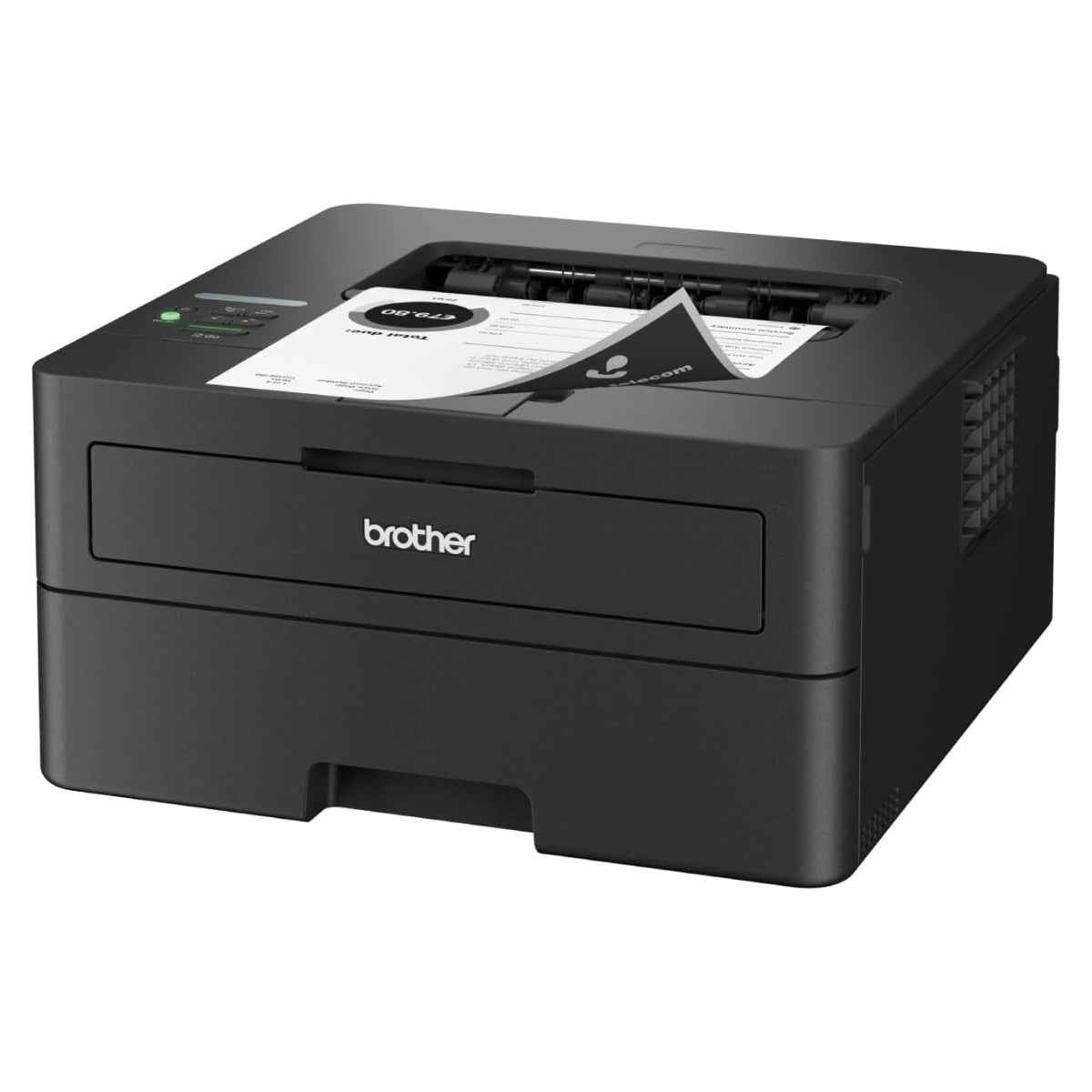 Brother HL-L2461DW Mono Laser Printer, Up to 34/36 PPM Print Speed, Up to 1200 x 1200 DPI, 49 dB(A) Noise Level, Automatic 2-Sided (Duplex) Print, 250 Sheets Input Tray, Black | HL-L2461DW