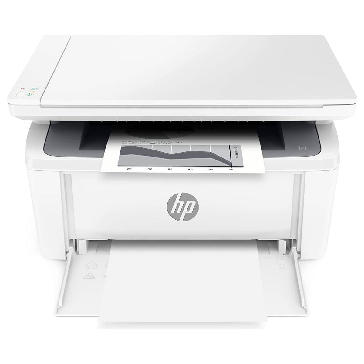 HP LaserJet MFP M141a Multifunction All In One Printer, Print / Copy / Scan, 21 - 30 Print Speed, USB Connectivity, 100 Sheets Output Capacity, Up to 21cpm Copy Speed, LED Display, White | 7MD73A