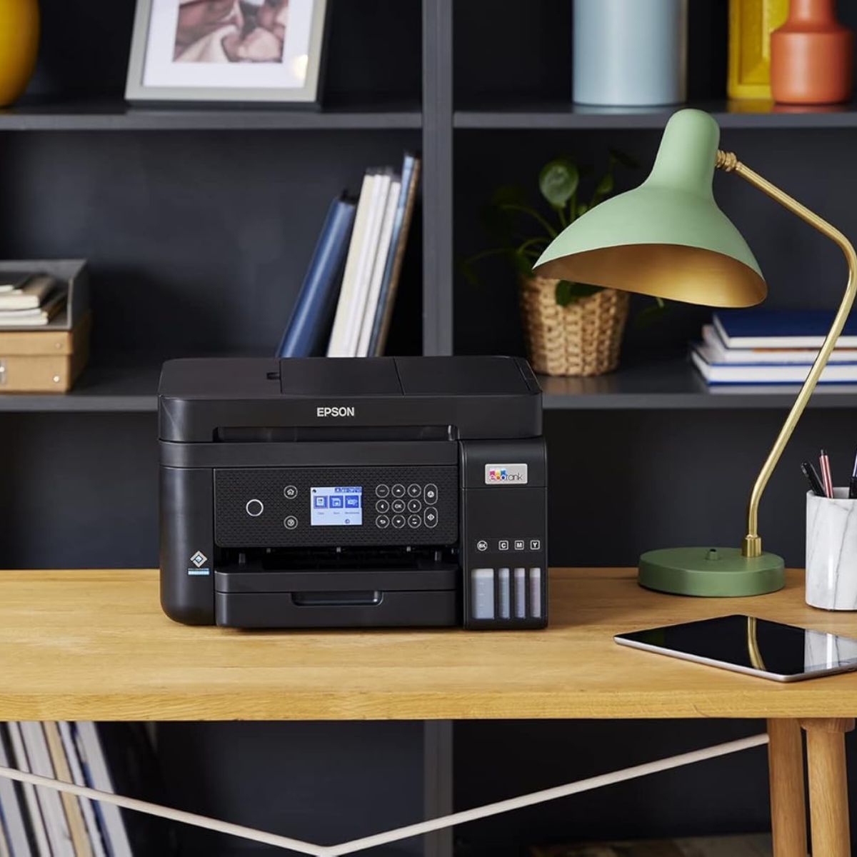 Epson EcoTank L6270 A4 Wi-Fi Duplex All-in-One Ink Tank Printer | Print, Scan & Copy | ADF | Borderless Printing | Ink Filled Machine | With Box | C11CJ61407