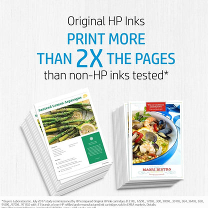 HP 305 Original Ink Cartridge – Black & Tri-Color, HP Thermal Inkjet Technology
