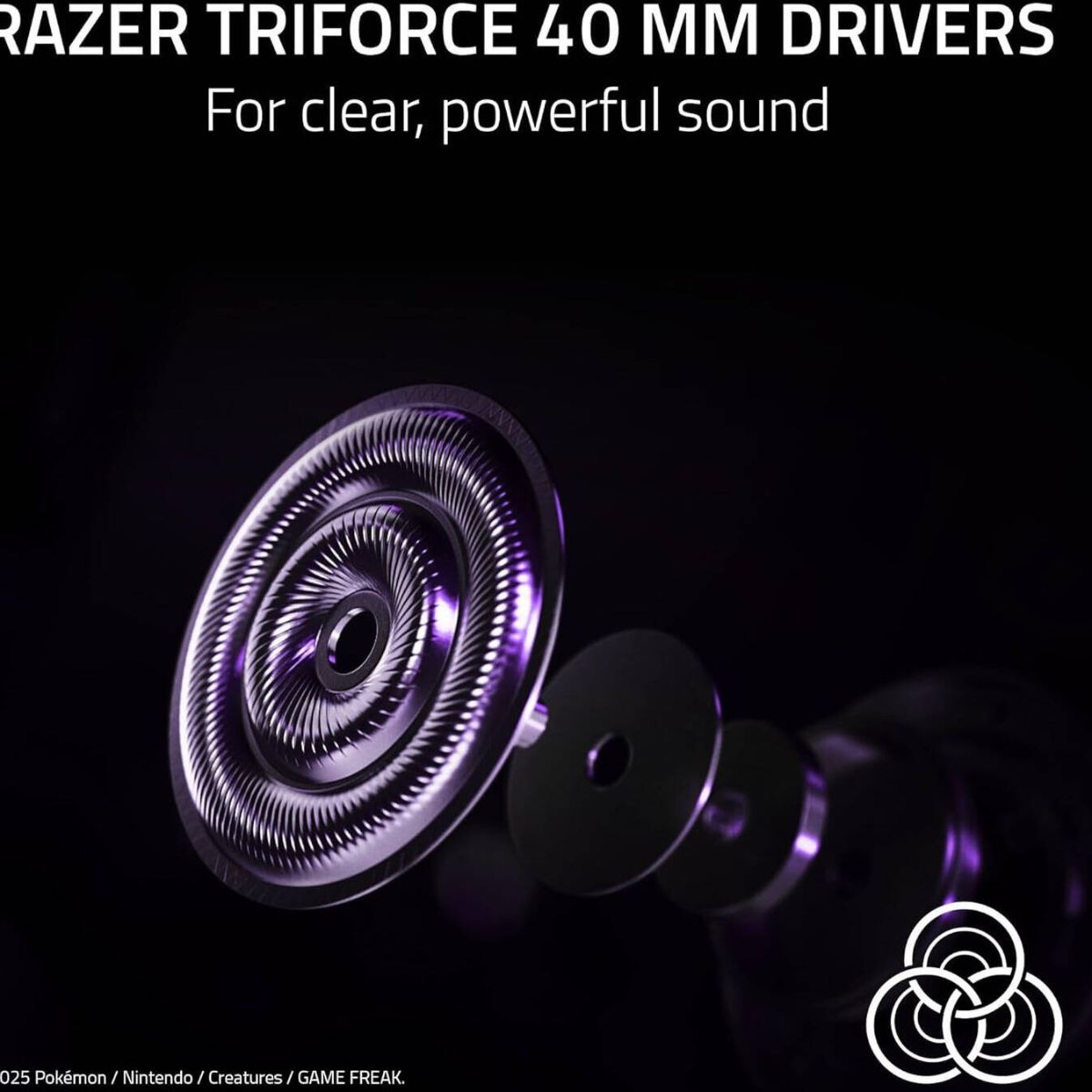 Razer Kraken Kitty V2 Gaming Headset | 40mm TriForce Drivers | HyperClear Cardioid Mic | Chroma RGB | USB Type-A | Gengar Pokémon Edition | RZ04-04730300-R3M1