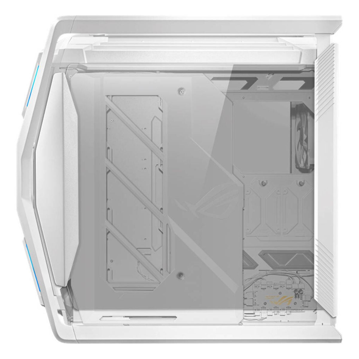 Asus ROG Hyperion GR701 E-ATX Full Tower Gaming Case, Dual 420mm Radiator Support, 4x 140mm Fans, ARGB Hub, Tempered Glass
