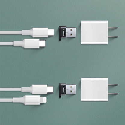 UGREEN US280 USB-C Female to USB-A 2.0 Male Adapter | 480Mbps | Aluminum Alloy | Black | 50568