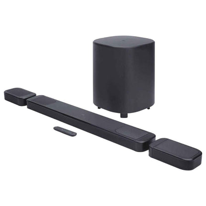 JBL Bar 1000 7.1.4-Channel Soundbar System – Detachable Wireless Surround Speakers, 960W Output, True Dolby Atmos & DTS:X, 10″ Wireless Subwoofer, MultiBeam™ 3.0 (Black)