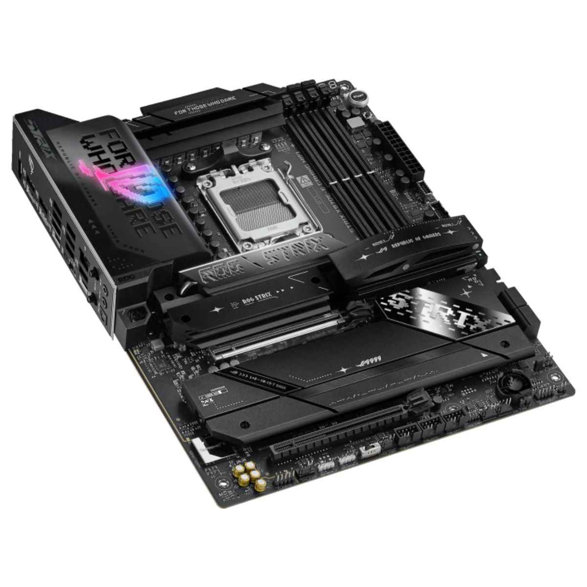 Asus ROG STRIX X870E-E GAMING WIFI, DDR5 Motherboard For AMD AM5 Processors, Wi-Fi 7, AI Intelligence, Up To 256GB RAM EXPO, AI Overclocking, 2xUSB4 Ports, Gen 5 PCIe